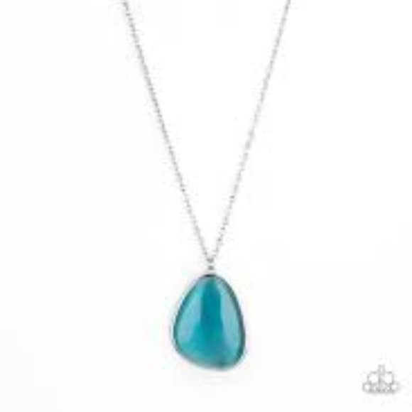 Paparazzi Necklace ~ Ethereal Experience - Blue - Picture 1 of 1